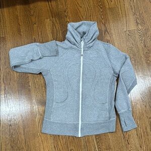 Lululemon scuba Gray Zip-Up